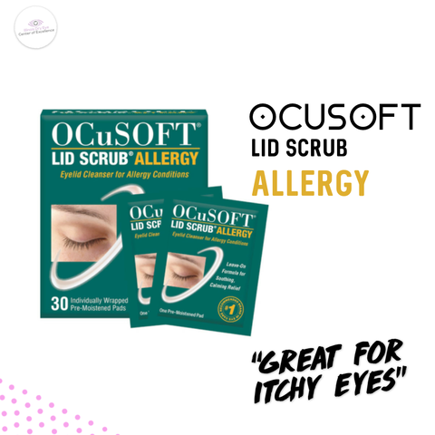 Allergy Eye-Lid Scrub Wipes