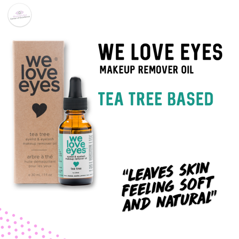 Tea Tree Eye Makeup Remover Oil