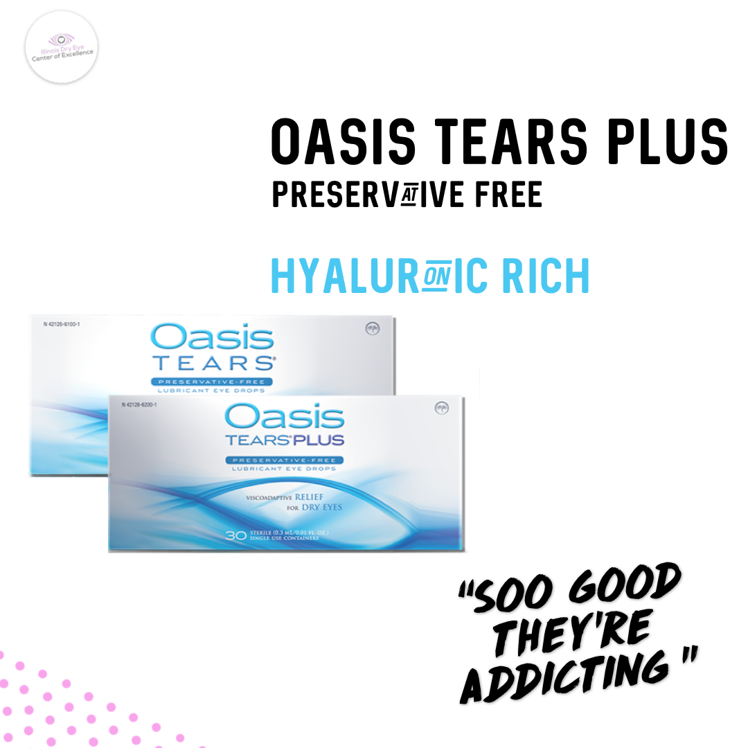 Oasis TEARS PLUS Preservative Free Eye Happiness